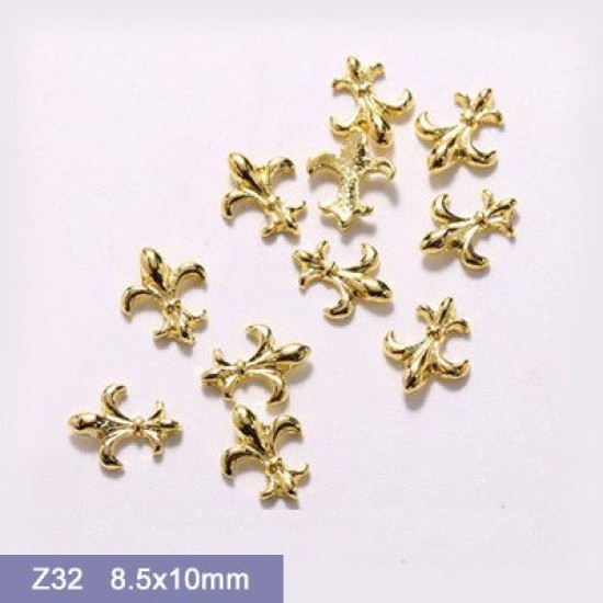 Z32  100pcs/lot Chrome Hearts Nail Art