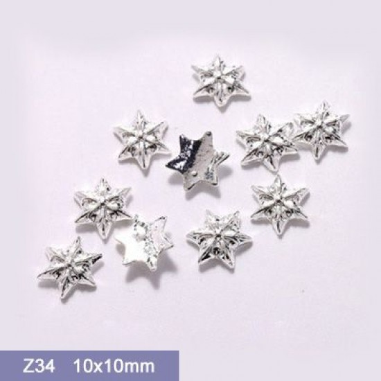 Z34  100pcs/lot Chrome Hearts Nail Art