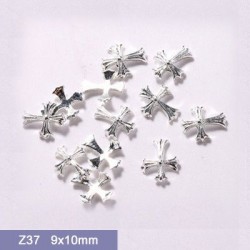 Z37  100pcs/lot Chrome Hearts Nail Art