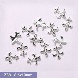 Z38  100pcs/lot Chrome Hearts Nail Art