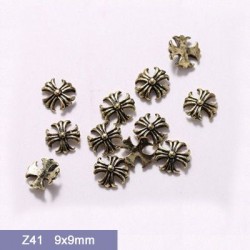 Z41  100pcs/lot Chrome Hearts Nail Art