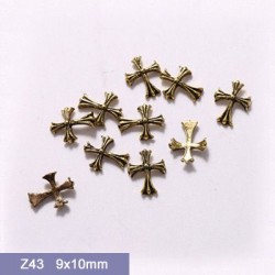 Z43  100pcs/lot Chrome Hearts Nail Art