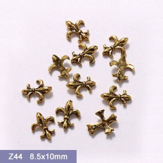 Z44  100pcs/lot Chrome Hearts Nail Art