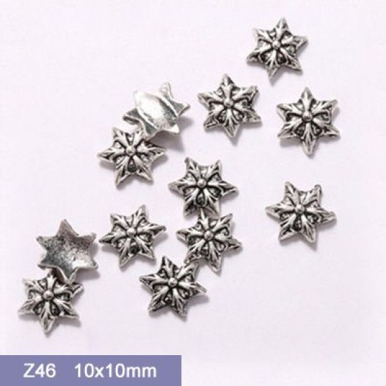 Z46  100pcs/lot Chrome Hearts Nail Art