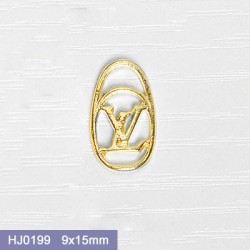 HJ0199   100pcs/lot LV Nail Art