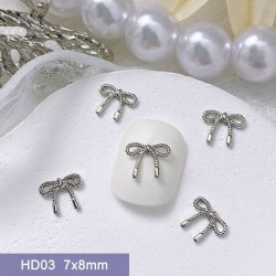 HD03  100pcs/lot Alloy Nail Art