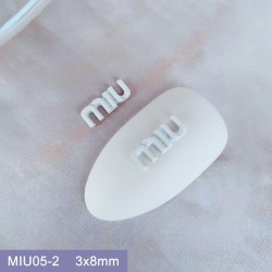 MIU05-2  100pcs/lot Miu Miu Nail Art