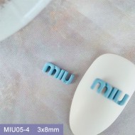 MIU05-4  100pcs/lot Miu Miu Nail Art