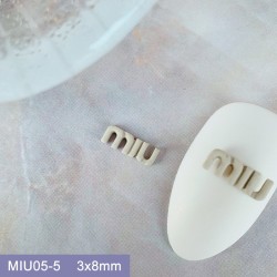 MIU05-5  100pcs/lot Miu Miu Nail Art