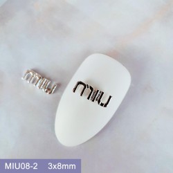 MIU08-2  100pcs/lot Miu Miu Nail Art