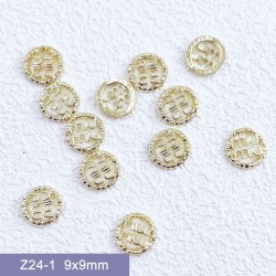 Z24-1    100pcs/lot Miu Miu Nail Art