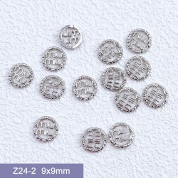 Z24-2    100pcs/lot Miu Miu Nail Art