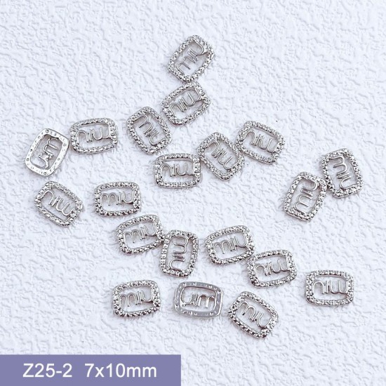 Z25-2    100pcs/lot Miu Miu Nail Art