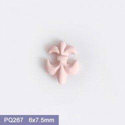 PQ267  50pcs/lot Chrome Hearts Nail Art