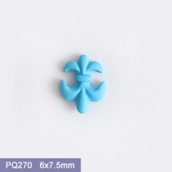 PQ270  50pcs/lot Chrome Hearts Nail Art