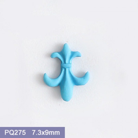 PQ275  50pcs/lot Chrome Hearts Nail Art