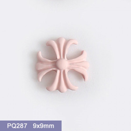 PQ287  50pcs/lot Chrome Hearts Nail Art