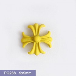 PQ288  50pcs/lot Chrome Hearts Nail Art