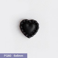 PQ60  50pcs/lot Heart Nail Art