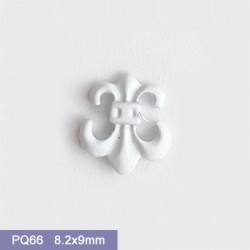 PQ66  50pcs/lot Chrome Hearts Nail Art