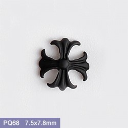 PQ68  50pcs/lot Chrome Hearts Nail Art