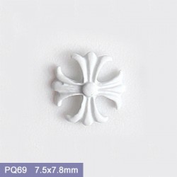 PQ69  50pcs/lot Chrome Hearts Nail Art