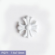 PQ71  50pcs/lot Chrome Hearts Nail Art