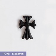 PQ78  50pcs/lot Chrome Hearts Nail Art