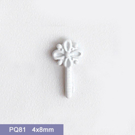 PQ81  50pcs/lot Chrome Hearts Nail Art