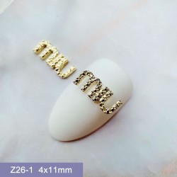 Z26-1    100pcs/lot Miu Miu Nail Art