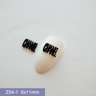 Z54-1   100pcs/lot Chanel Nail Art