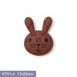 KT01-4   100pcs/lot Rabbit Nail Art