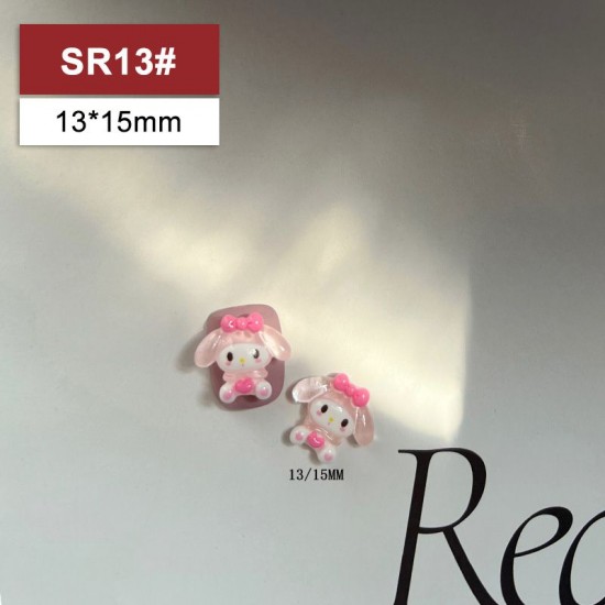 SR13  100pcs/lot Sanrio Nail Art