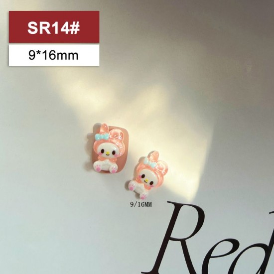 SR14  100pcs/lot Sanrio Nail Art