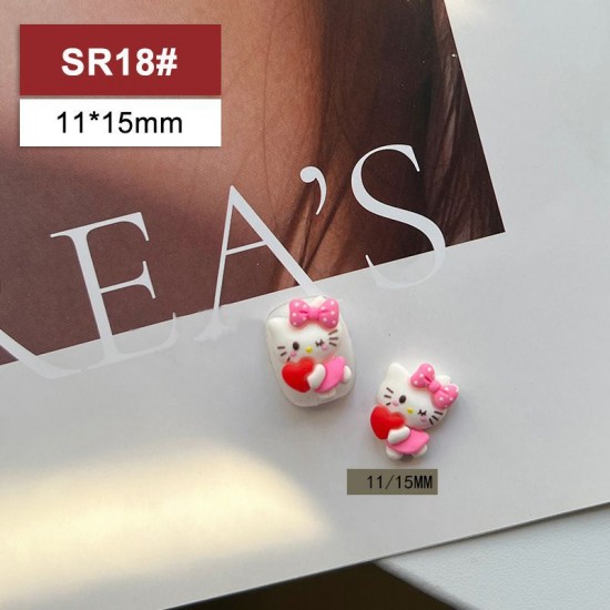 SR18  100pcs/lot Sanrio Nail Art