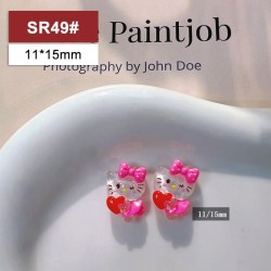 SR49  100pcs/lot Hello Kitty Nail Art