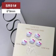 SR51  100pcs/lot Hello Kitty Nail Art