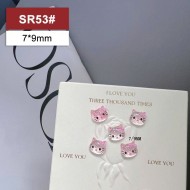 SR53  100pcs/lot Hello Kitty Nail Art