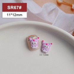 SR67  100pcs/lot Sanrio Nail Art