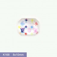 K168   100pcs/lot LV Nail Art