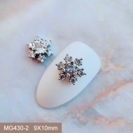 MG430-2   10pcs/lot Snowflake Nail Art