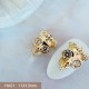 HA01   10pcs/lot Halloween Skull Nail Art