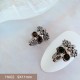 HA02   10pcs/lot Halloween Skull Nail Art