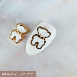 MG491-2   10pcs/lot Tous Bear Nail Art