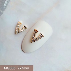 MG685  10pcs/lot Valentino Nail Art