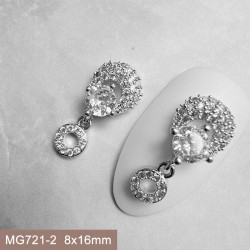 MG721-2  10pcs/lot Zircon Nail Art