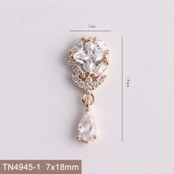 TN4945-1  10pcs/lot Zircon Nail Art